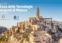 Al via la Casa delle Tecnologie Emergenti di Matera
